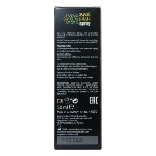 HOT - EXXTREME SPRAY ANAL 50 ML