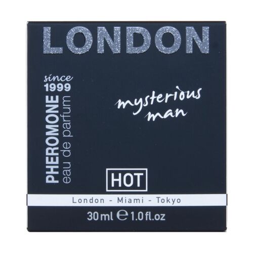 HOT - PERFUME CON FEROMONAS LONDON MYSTERIOUS HOMBRE 30 ML