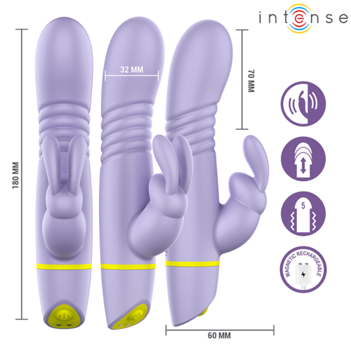 INTENSE - HELEN ESTIMULADOR RABBIT & VIBRADOR THRUSTING