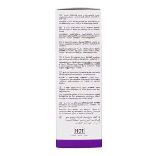 HOT - V-ACTIV SPRAY ESTIMULANTE PARA MUJER 50 ML