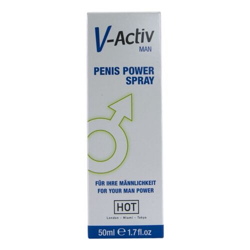 HOT - V-ACTIV PENIS POWER SPRAY PARA HOMBRE 50 ML