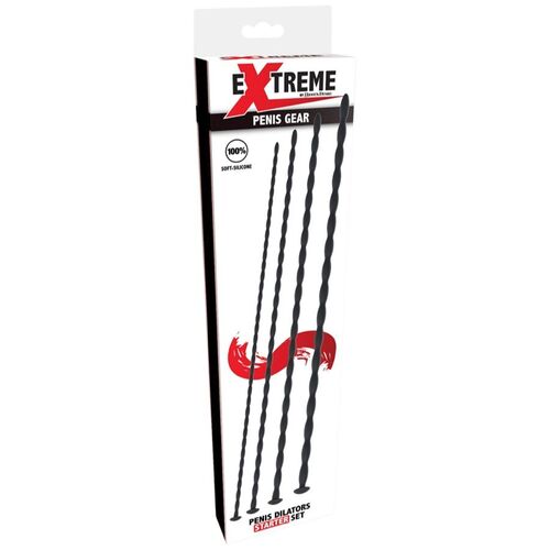 HIDDEN DESIRE - EXTREME STARTER SET DE DILATADORES DE URETRA 4 UDS