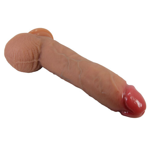 PRETTY LOVE - MENDEL DILDO REALÍSTICO CON VENTOSA 25.5 CM -Ø- 5.6 CM