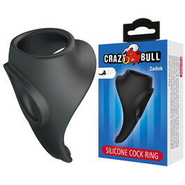 CRAZY BULL - ZADOK ANILLO ERGONÓMICO CON ESTIMULADOR DE PERINÉ