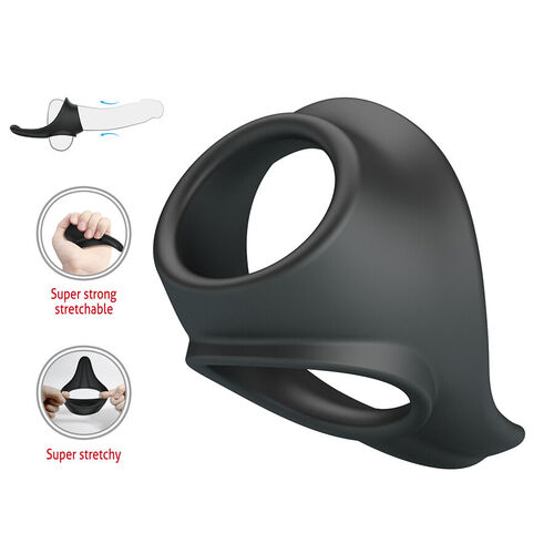 CRAZY BULL - ZADOK ANILLO ERGONÓMICO CON ESTIMULADOR DE PERINÉ