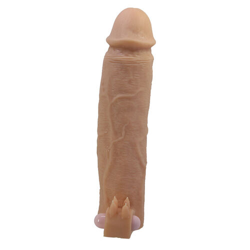 PRETTY LOVE - XERXES FUNDA PARA PENE CON ESTIMULADOR DE CLÍTORIS Y VIBRACIÓN