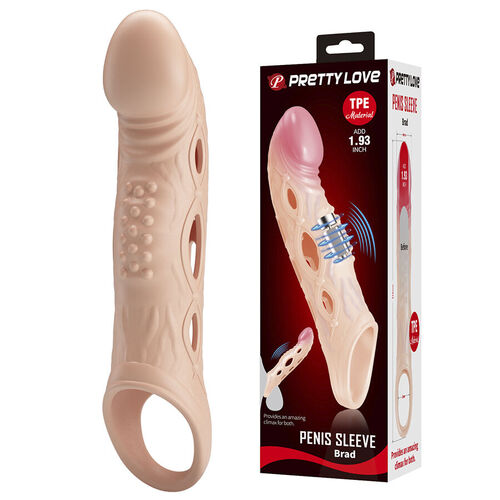 PRETTY LOVE - BRAD FUNDA PARA PENE CON VIBRACIÓN
