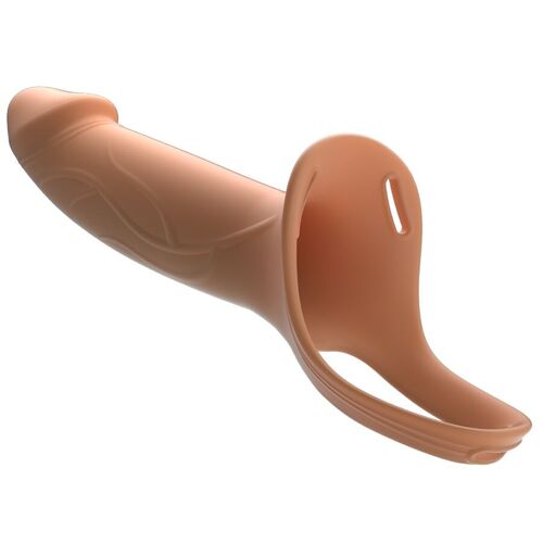 PRETTY LOVE - LANDON STRAP-ON CON VIBRACIÓN CLARO