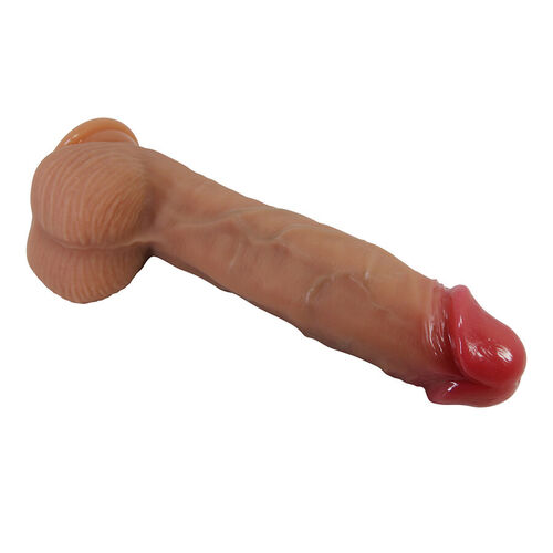 PRETTY LOVE - ORTON DILDO REALÍSTICO CON VENTOSA 23.5 CM -Ø- 4.9 CM