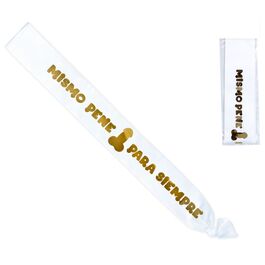 DIABLO PICANTE - BANDA BLANCA PENE METALIZADO