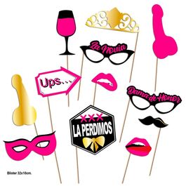 DIABLO PICANTE - PHOTOCALL FIESTAS MODELO 2 - 12 UNIDADES