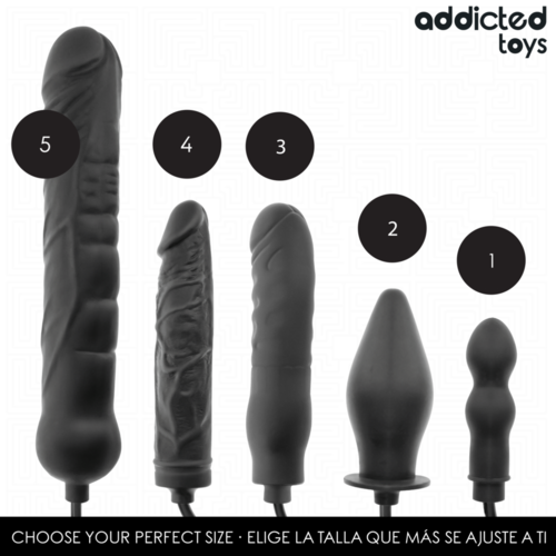 ADDICTED TOYS - DILDO INFLABLE XL MODELO 3