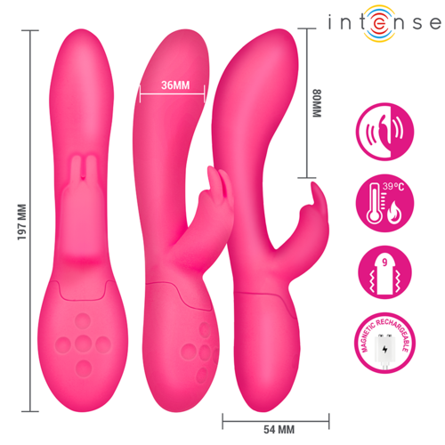 INTENSE - TAMMY ESTIMULADOR RABBIT CON CALOR