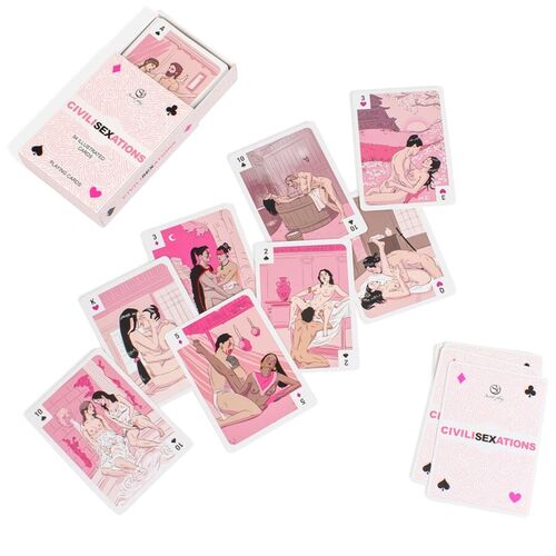 SECRET PLAY - JUEGO DE CARTAS PARA PAREJAS "CIVILISEXATIONS"