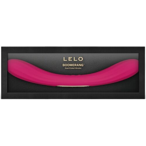 LELO - BOOMERANG VIBRADOR DE DOBLE EXTREMO CEREZA