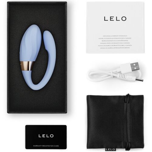 LELO - TIANI TWIST VIBRADOR PARA PAREJAS CELESTE