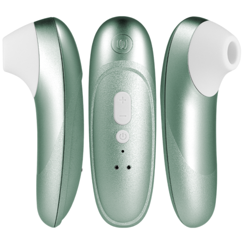 WOMANIZER - PRO VIBRANT ESTIMULADOR DE CLÍTORIS VERDE SALVIA