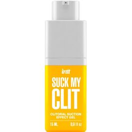 INTT -  SUCK MY CLIT GEL EFECTO SUCCIÓN TROPICAL MANGO 15 ML