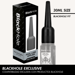 BLACK HOLE - APLICADOR DE LUBRICANTE ANAL TALLA S 30 ML