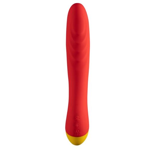 ROMP - HYPE VIBRADOR PUNTO G MULTIFUNCIÓN ROJO