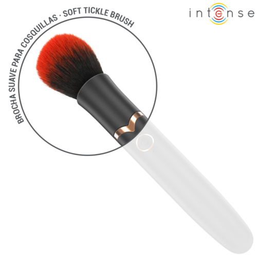 INTENSE - EMILIA VIBRADOR BROCHA CON EFECTO CALOR 16 CM