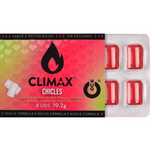 WUG climax - El complemento alimenticio que te ayuda a recuperar energía tras la noche BLISTER 8 UDS