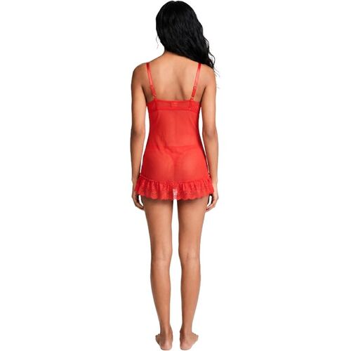 LIVCO CORSETTI FASHION - NUIT SET CAMISETA + PANTY ROJO 2028 S/M