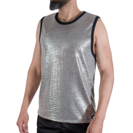 MACHO - CAMISETA BRILLO TEXTURA S/M