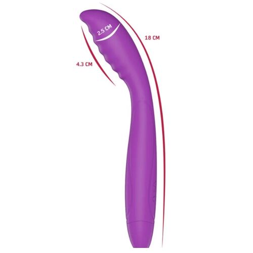 SHE.E.O - VIBRADOR TAPPING PUNTO G MORADO