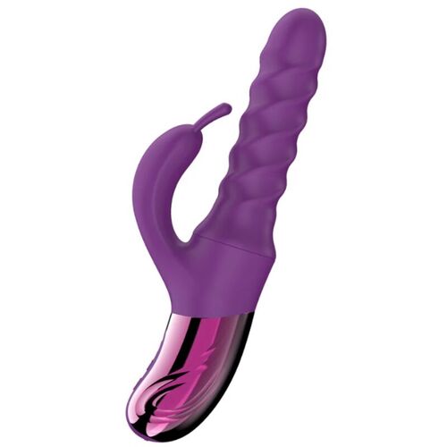 SHE.E.O - VIBRADOR RABBIT SWIRL MORADO