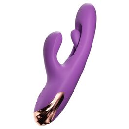 SHE.E.O - VIBRADOR RABBIT PUNTO G CON MOVIMIENTO DIGITAL MORADO