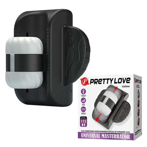 PRETTY LOVE - CALISTA MASTURBADOR AUTOMÁTICO UNIVERSAL NEGRO