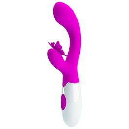 PRETTY LOVE - BUTTERFLY KISS VIBRADOR RABBIT 30 FUNCIONES MORADO
