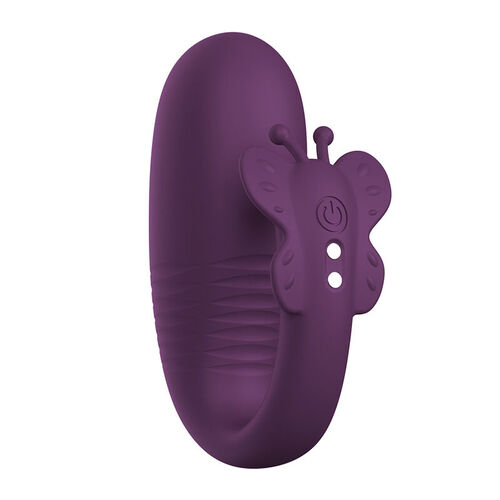PRETTY LOVE - KLAY VIBRADOR HUEVO CON EMPUJE APP CONTROL MORADO