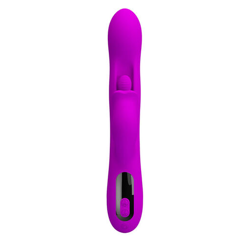 PRETTY LOVE - YALANDA VIBRADOR RABBIT OSCILANTE CON PANTALLA LED MORADO