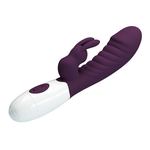 PRETTY LOVE - NAUGHTY BUNNY VIBRADOR RABBIT 30 FUNCIONES MORADO
