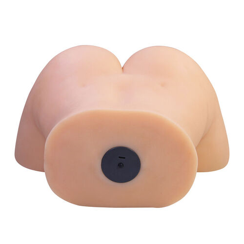 CRAZY BULL - LIORA MASTURBADOR VAGINAL Y ANAL DOBLE XXL CON VIBRACIÓN