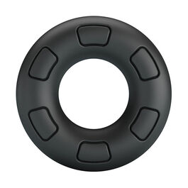 CRAZY BULL - BERTRAM ANILLO PARA PENE SUPER SOFT SILICONA NEGRO
