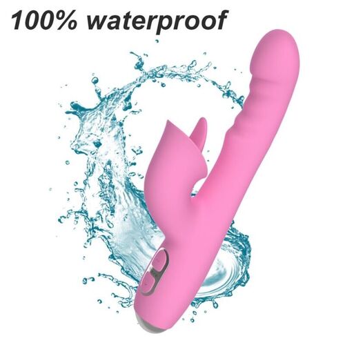 NALONE - T-MAY VIBRADOR RABBIT CON EMPUJE Y MOVIMIENTO OSCILANTE