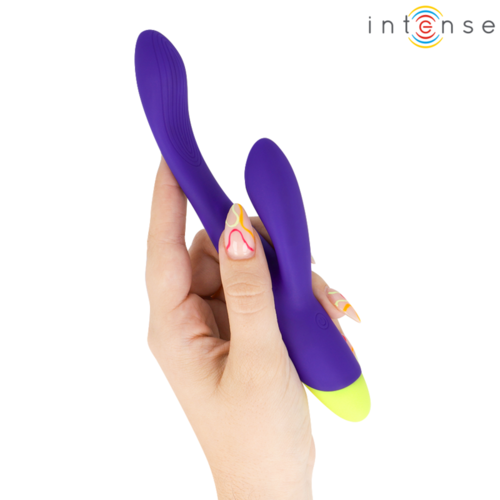 INTENSE - PAOLO ESTIMULADOR RABBIT RECARGABLE PARA PUNTO G Y CLÍTORIS