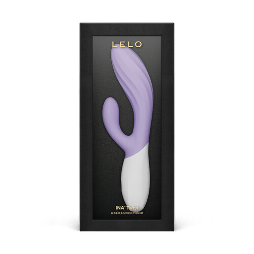 LELO - INA TWIST VIBRADOR RABBIT PUNTO G Y CLÍTORIS LAVANDA