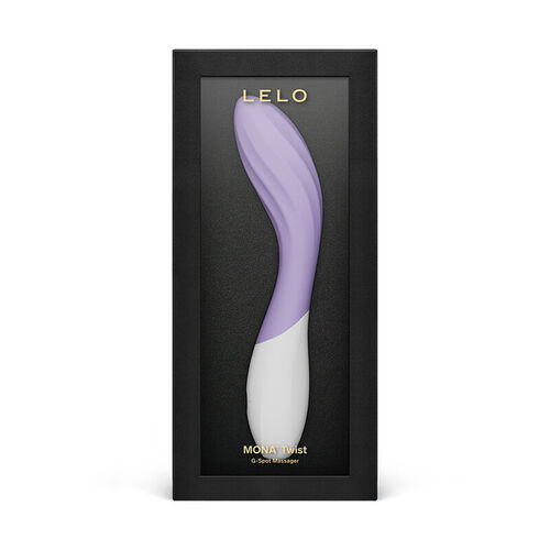 LELO - MONA TWIST VIBRADOR PARA PUNTO G RECARGABLE APP CONTROL LAVANDA LILA