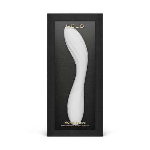 LELO - MONA SPECTRA MASAJEADOR ÍNTIMO CON LUZ ROJA RECARGABLE APP CONTROL