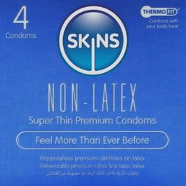 SKINS - PRESERVATIVOS SIN LATEX PACK 4
