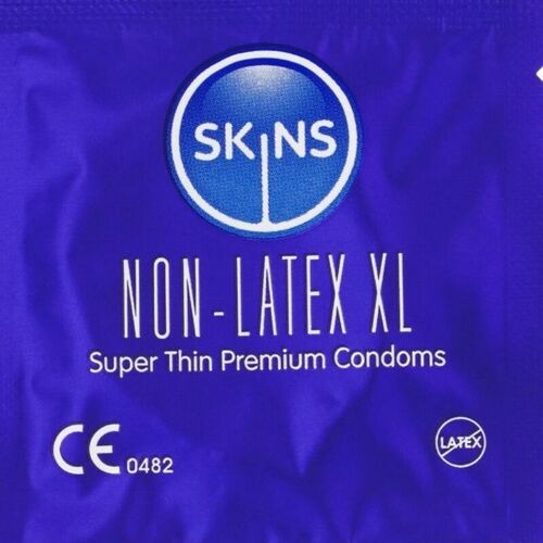 SKINS - PRESERVATIVOS SIN LATEX XL PACK 8