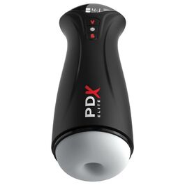 PDX ELITE - MASTURBADOR MASCULINO FAP-GASM CLEAR CON SUCCIÓN INTERMITENTE