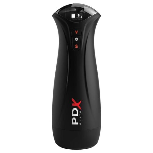 PDX ELITE - MASTURBADOR MASCULINO FAP-GASM CLEAR CON SUCCIÓN INTERMITENTE
