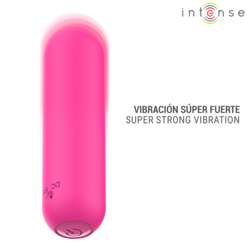 INTENSE - JUDY BALA VIBRADORA RECARGABLE CON CONTROL REMOTO ROSA