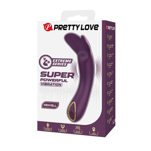PRETTY LOVE - KENYELL VIBRADOR RECARGABLE 10 FUNCIONES MORADO