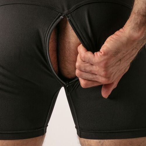 LOCKER GEAR - MONO OPEN ACCESS SINGLET NEGRO S
